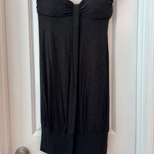 Forever 21 Glittery Black Sleeveless Dress